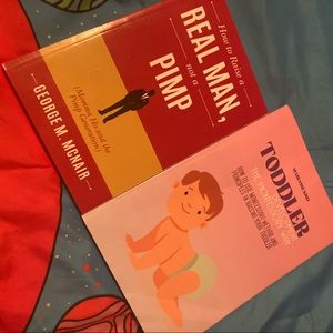 Toddler/parenting books lot